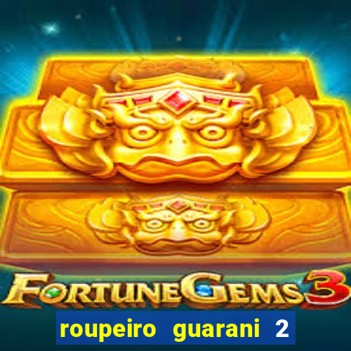 roupeiro guarani 2 portas de correr com espelho